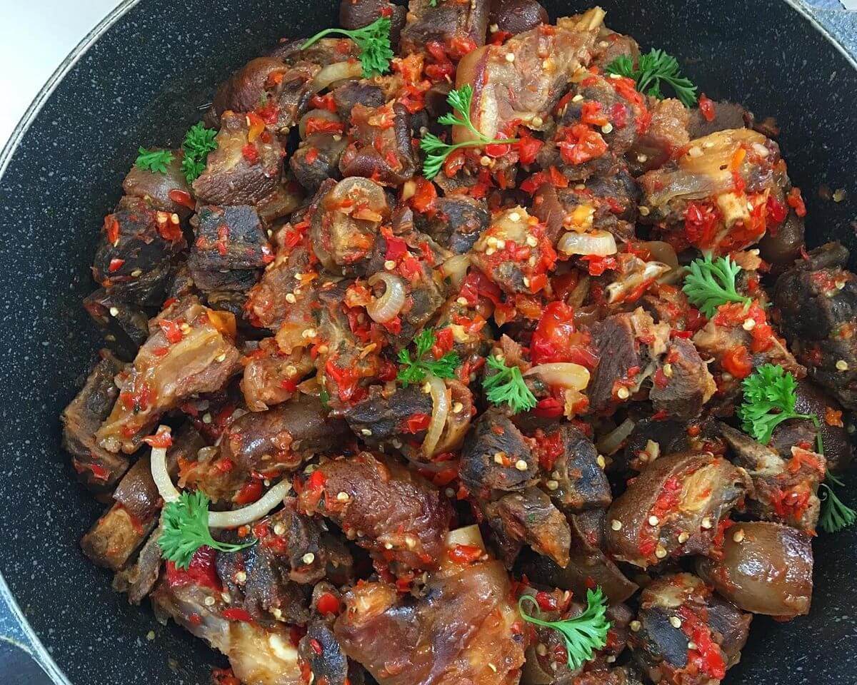 Asun (Goat Meat)