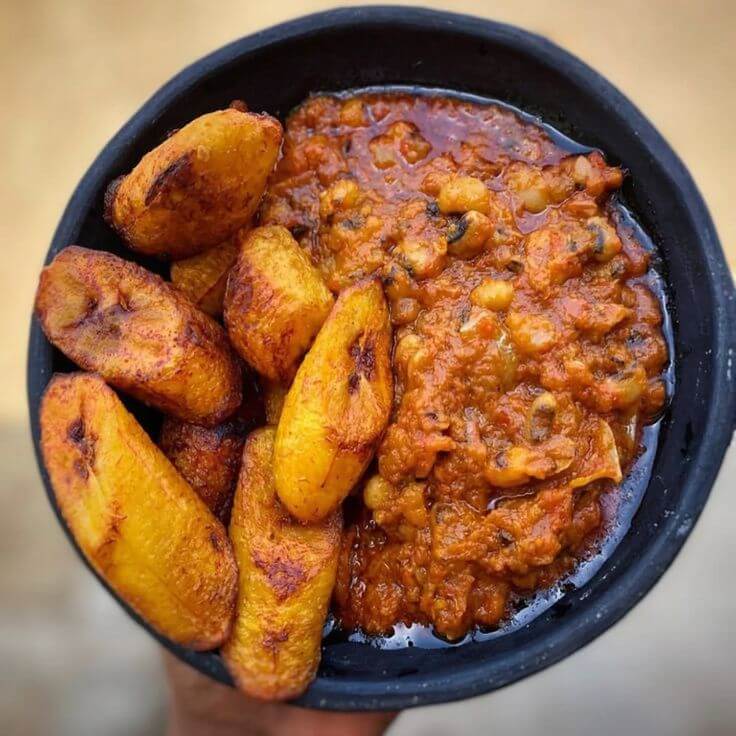 Beans and Plantain